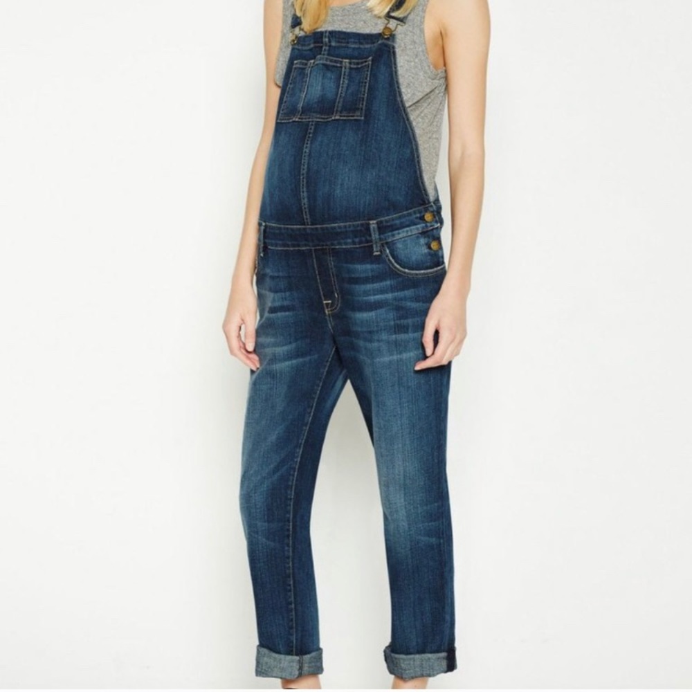 Current Elliot Hatch Maternity Overalls, 2